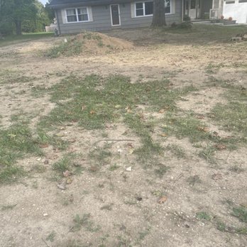 TCT Property Enterprises - Another before picture of front yard. - Office Cleaning Near Me