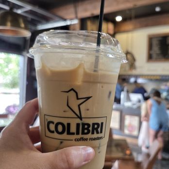 Colibri Coffee Roasters - Iced white chocolate americano - Coffee Roasteries Near Me - Enumclaw, Washington