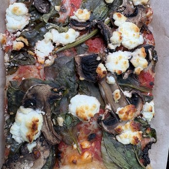 Prosperity Kitchen & Pantry - Mushroom goat cheese truffle focaccia - Pizza Near Me - Virginia Beach, Virginia