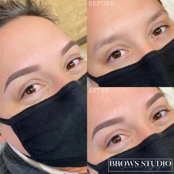 Brows Ink Studio - Maureen sent this to me after I left. The difference is crazy! - Permanent Makeup Near Me - Castro Valley, California