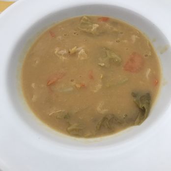 Ponto Final - The house soup, dense and filling. - Portuguese Near Me - Almada, 15 Ponto Final - The house soup, dense and filling. - Portuguese Near Me - Almada, 15
