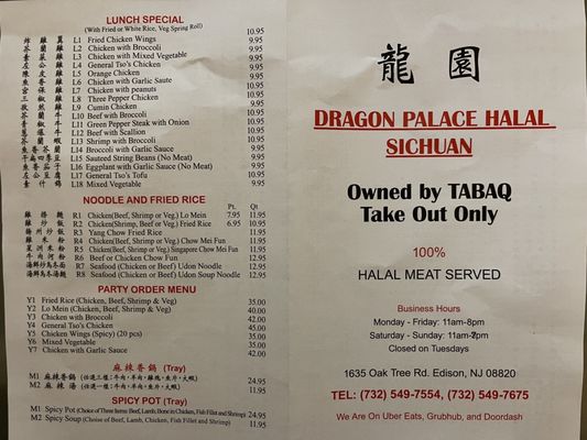 Dragon Palace Halal Sichuan by null