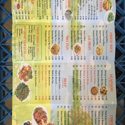 Super Buffet - Menu