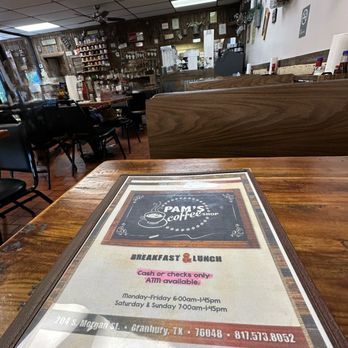 Pam's Restaurant & Coffee Shop - Diners Near Me - Granbury, Texas