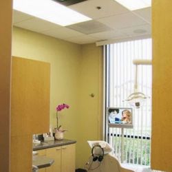 Dentistry at 4S Ranch - love the TVs on ceiling and in front