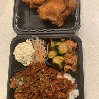 Jin’s Korean BBQ - Original Fried Chicken Mini and Spicy Pork Mini - Hawaiian Near Me - Spring Valley, Nevada
