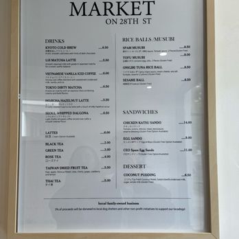 Market On 28th - Menu (November 2025) - Sushi Bars Near Me - Sacramento, California Market On 28th - Menu (November 2025) - Sushi Bars Near Me - Sacramento, California