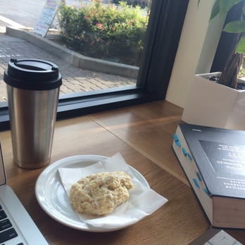 Temple Coffee - Peaceful Thrsday morning coffee and lemon poppyseed scone - Coffee & Tea Near Me - Davis, California Temple Coffee - Peaceful Thrsday morning coffee and lemon poppyseed scone - Coffee & Tea Near Me - Davis, California