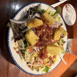 Oh Yeah - Side Salad.  Check out that Bbbbbbaxon!