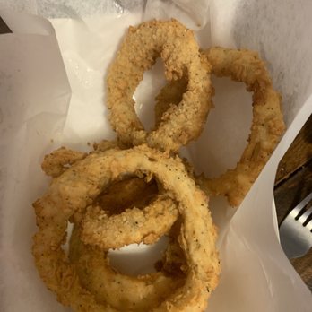 Sharons BBQ South - The priciest 5 onion rings I ever ate. - Barbeque Near Me - Abilene, Texas Sharons BBQ South - The priciest 5 onion rings I ever ate. - Barbeque Near Me - Abilene, Texas