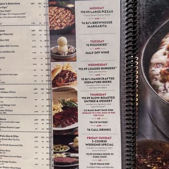 BJ's Restaurant & Brewhouse - Menu - Pizza Near Me - Salinas, California BJ's Restaurant & Brewhouse - Menu - Pizza Near Me - Salinas, California