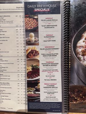 Menu photo 2 BJ's Restaurant & Brewhouse Salinas, CA Menu photo 2 BJ's Restaurant & Brewhouse Salinas, CA