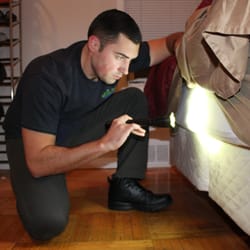 Northeastern Exterminating - James looking good for bed bugs!