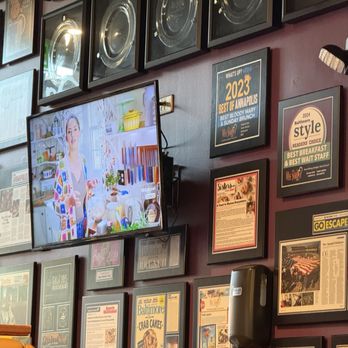 Miss Shirley's Cafe, Inner Harbor - Molly Yeh cooking up a storm on food network while we ate - Breakfast & Brunch Near Me - Baltimore, Maryland