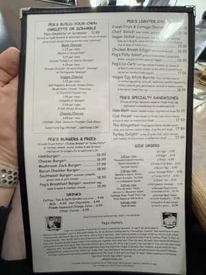 Menu photo 2 Peg's Glorified Ham N Eggs Reno, NV
