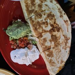 Yucatan Grill - Shrimp quesadilla.