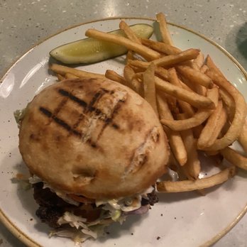 Gus's BBQ - BBQ rib sandwich and fries - Barbeque Near Me - Porter Ranch, California