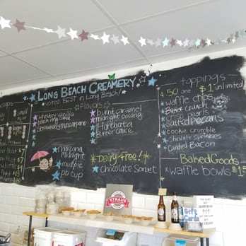 Long Beach Creamery - Menu - Ice Cream & Frozen Yogurt Near Me - Long Beach, California