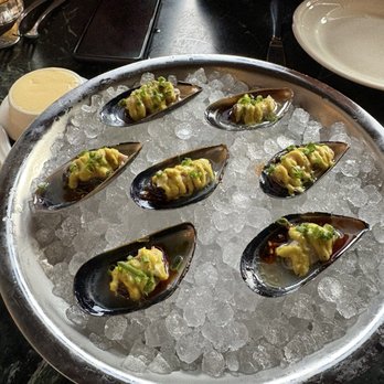 À L'ouest - Smoked mussels - French Near Me - San Diego, California À L'ouest - Smoked mussels - French Near Me - San Diego, California