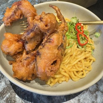 Chao - Softshell Soft Shell Crab Pasta - Asian Fusion Near Me - Honolulu, Hawaii Chao - Softshell Soft Shell Crab Pasta - Asian Fusion Near Me - Honolulu, Hawaii
