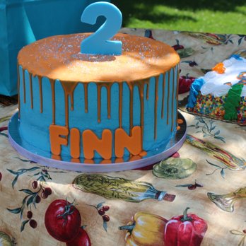 Caked - the number two on a birthday cake - Desserts Near Me