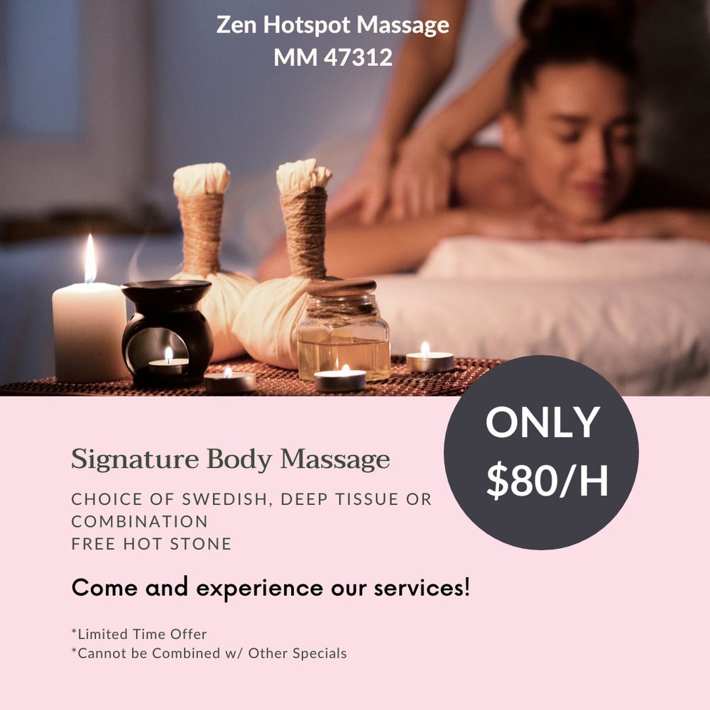 Zen Hotspot Massage Image
