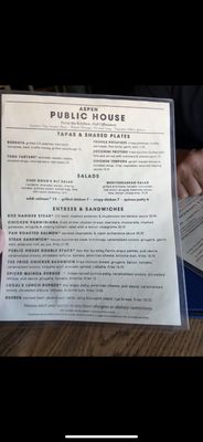 Menu photo 1 Aspen Public House Aspen, CO