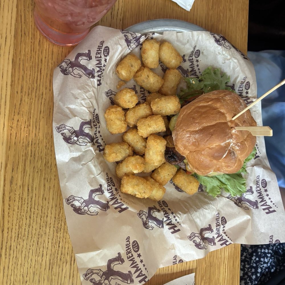 McMenamins Queen Anne - Communication Breakdown Burger with Tots - Pubs Near Me - Seattle, Washington McMenamins Queen Anne - Communication Breakdown Burger with Tots - Pubs Near Me - Seattle, Washington