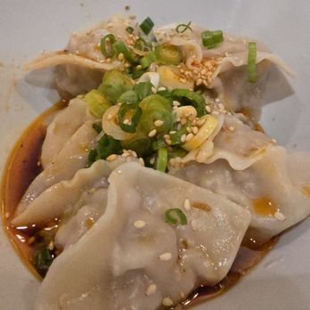 Maru Ramen Bar - Wonton dumplings in chili sauce - Ramen Near Me - Elk Grove, California Maru Ramen Bar - Wonton dumplings in chili sauce - Ramen Near Me - Elk Grove, California