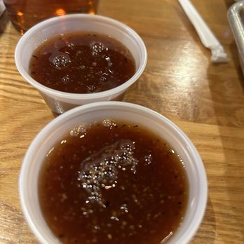 Cornerstone BBQ Redlands - Doms bbq sauce Tri tip 2 sides plate Brisket 2 sides plate Corn salsa Beans & Mac - Barbeque Near Me - Redlands, California Cornerstone BBQ Redlands - Doms bbq sauce Tri tip 2 sides plate Brisket 2 sides plate Corn salsa Beans & Mac - Barbeque Near Me - Redlands, California