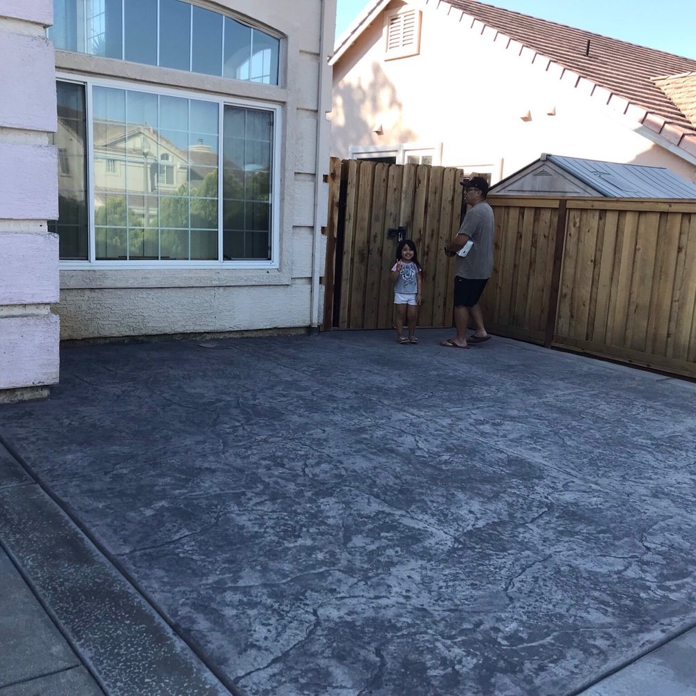Dennis & Son Concrete - Stamp on the concrete by Dennis & Son. - Masonry/Concrete Near Me - Vacaville, California Dennis & Son Concrete - Stamp on the concrete by Dennis & Son. - Masonry/Concrete Near Me - Vacaville, California