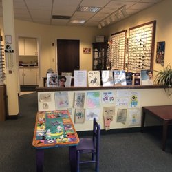 Waterman Eye Care - Kids play area, usually there's a lot more toys and books but it's bare bones with covid I guess!
