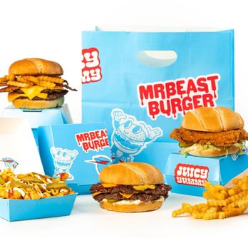 MrBeast Burger - Beast Style Crispy Chicken Tender Sandwich Chris Beast Style Fries French Crinkle Fries - Food Delivery Services Near Me - Bakersfield, California MrBeast Burger - Beast Style Crispy Chicken Tender Sandwich Chris Beast Style Fries French Crinkle Fries - Food Delivery Services Near Me - Bakersfield, California