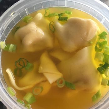 Ni Hao's Chinese Restaurant - Pint of wonton soup with 5 wontons and scallions. Yum! - Chinese Near Me - Orlando, Florida Ni Hao's Chinese Restaurant - Pint of wonton soup with 5 wontons and scallions. Yum! - Chinese Near Me - Orlando, Florida