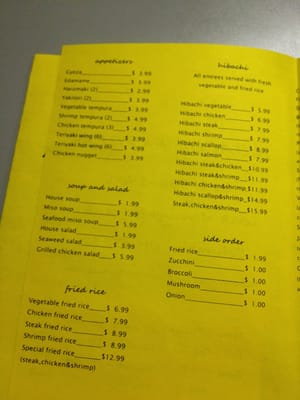 Menu photo 8 Hibachi Express Columbus, OH Menu photo 8 Hibachi Express Columbus, OH