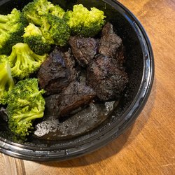 Jimmy's Pub & Restaurant - Burnt steak tips.