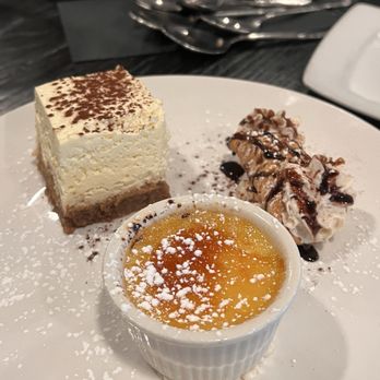 Cassarino's Restaurant - Dessert trio - Italian Near Me - Providence, Rhode Island Cassarino's Restaurant - Dessert trio - Italian Near Me - Providence, Rhode Island