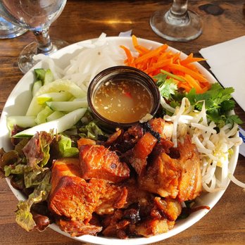 Ginger and Lemongrass - Vermicelli Bowl w pork belly - Vietnamese Near Me - Whitestone, New York