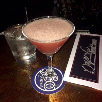 Deja vu Martini Lounge - The Poinsettia Martini w flash on.... - Music Venues Near Me - Appleton, Wisconsin