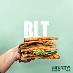Mike & Patty’s - The crunch of fresh lettuce, the juicy tomatoes, the smoky bacon, and the warm, buttery, grilled to perfection on our signature sourdough.