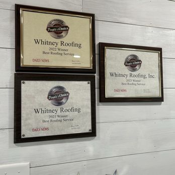 Whitney Roofing - Voted People's Choice in Effingham multiple times- our most recent win was 2026. - Roofing Near Me - Effingham, Illinois Whitney Roofing - Voted People's Choice in Effingham multiple times- our most recent win was 2026. - Roofing Near Me - Effingham, Illinois