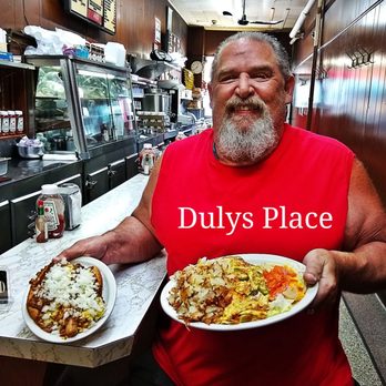 Duly's Place - One each Loose Burger n Coney Dog with Famous Mexican Omelette - Diners Near Me - Detroit, Michigan