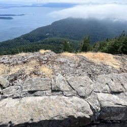 Orcas Island Scenic Shuttle - From atop Mt Constitution.