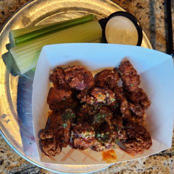 NYPD Pizza - Chicken Wings (Boneless) Our first batch which was overcooked and not good. - Pizza Near Me - Orlando, Florida NYPD Pizza - Chicken Wings (Boneless) Our first batch which was overcooked and not good. - Pizza Near Me - Orlando, Florida