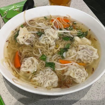 Pho Chan - .. wonton vermicelli soup - great broth, sprouts, other veggies & noodles 'perfect' - hot and flavourful. - Vietnamese Near Me - New Westminster, British Columbia Pho Chan - .. wonton vermicelli soup - great broth, sprouts, other veggies & noodles 'perfect' - hot and flavourful. - Vietnamese Near Me - New Westminster, British Columbia