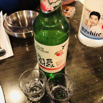 Let's Meat - Peach flavored soju - Korean Near Me - New York, New York