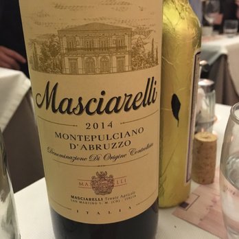 Osteria Barberini - That's the bottle we ordered. Dry red, very flavorful and inexpensive. Sooooo good! - Seafood Near Me - Rome, RM Osteria Barberini - That's the bottle we ordered. Dry red, very flavorful and inexpensive. Sooooo good! - Seafood Near Me - Rome, RM