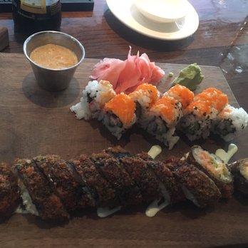 Sapa House - Panko Salmon Sushi and California Roll. - Sushi Bars Near Me - Dallas, Texas