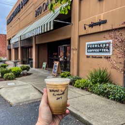 So ready for this pistachio iced latte with oatmilk So ready for this pistachio iced latte with oatmilk