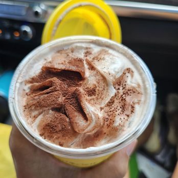 La La Land - Tiramisu ice coffee with oat milk (lady finger not pictured) - Cafes Near Me - Fort Worth, Texas